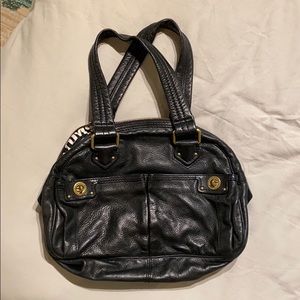 Marc Jacobs Black Leather Hobo Large Shoulder Bag